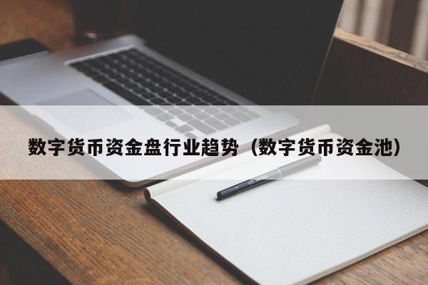 数字货币资金盘行业趋势(数字货币资金池)